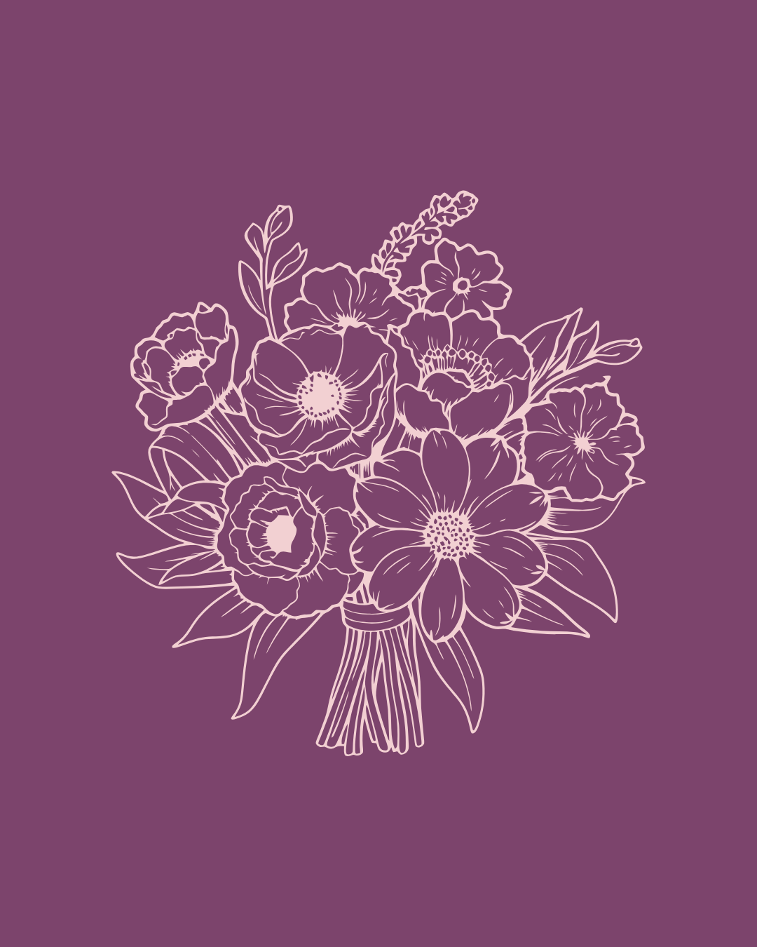 Fortnightly flower subscription (hand tied)