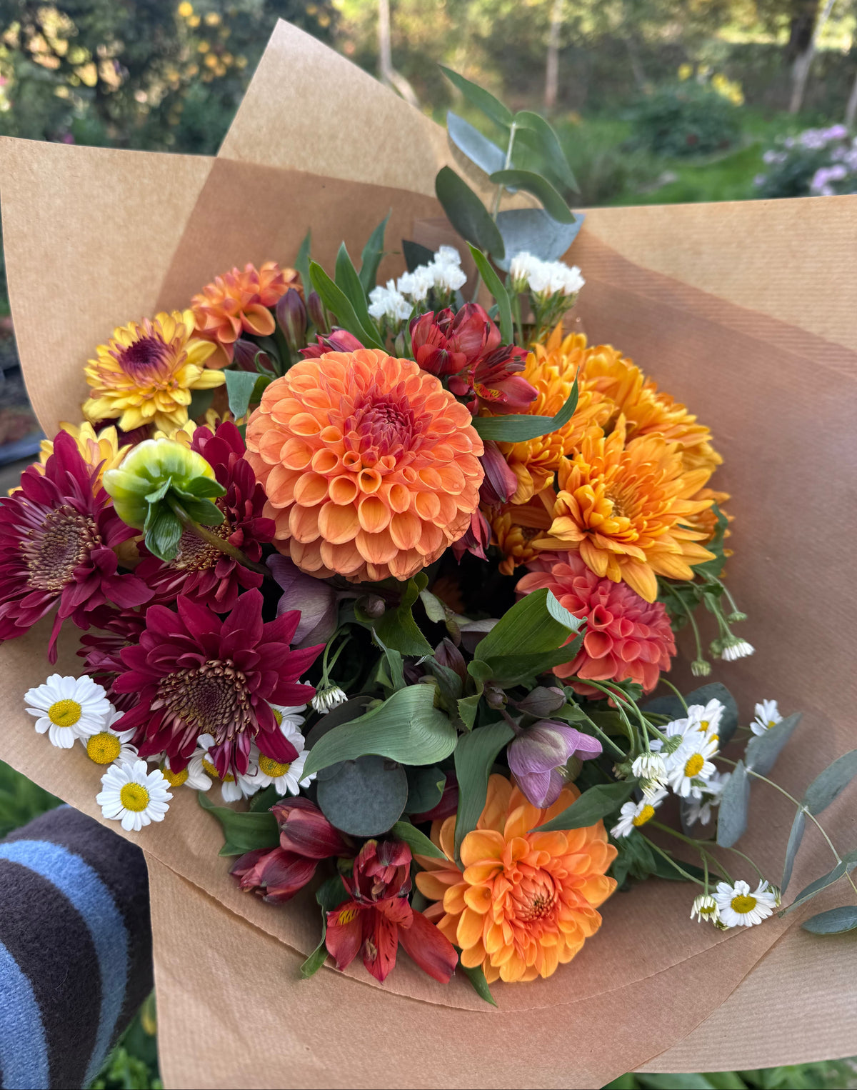 Monthly flower subscription (hand tied bouquet)