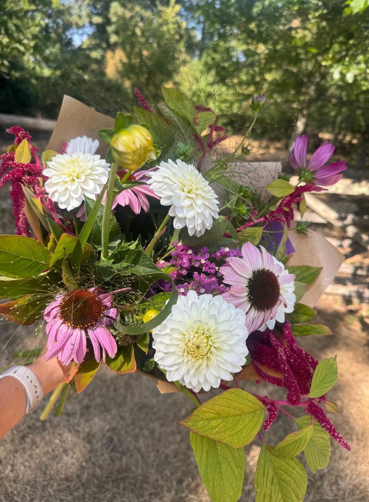 Monthly flower subscription (hand tied bouquet)