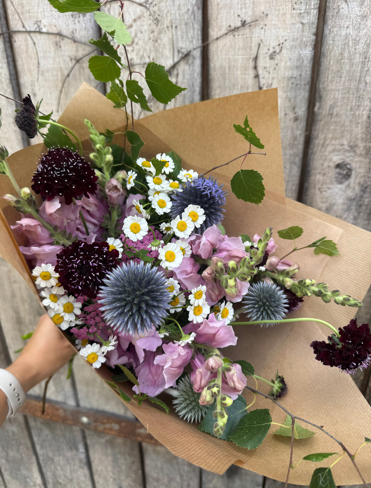 Monthly flower subscription (hand tied bouquet)